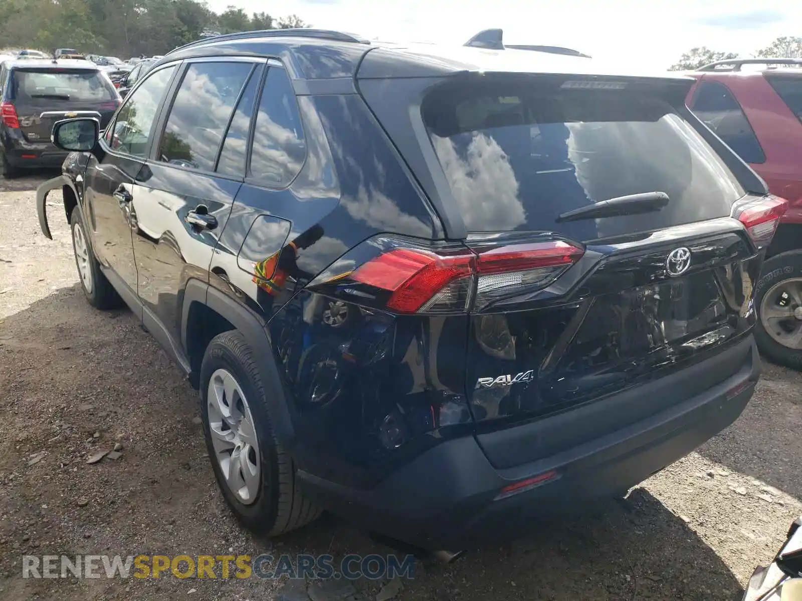 3 Photograph of a damaged car 2T3G1RFV2LC126011 TOYOTA RAV4 2020