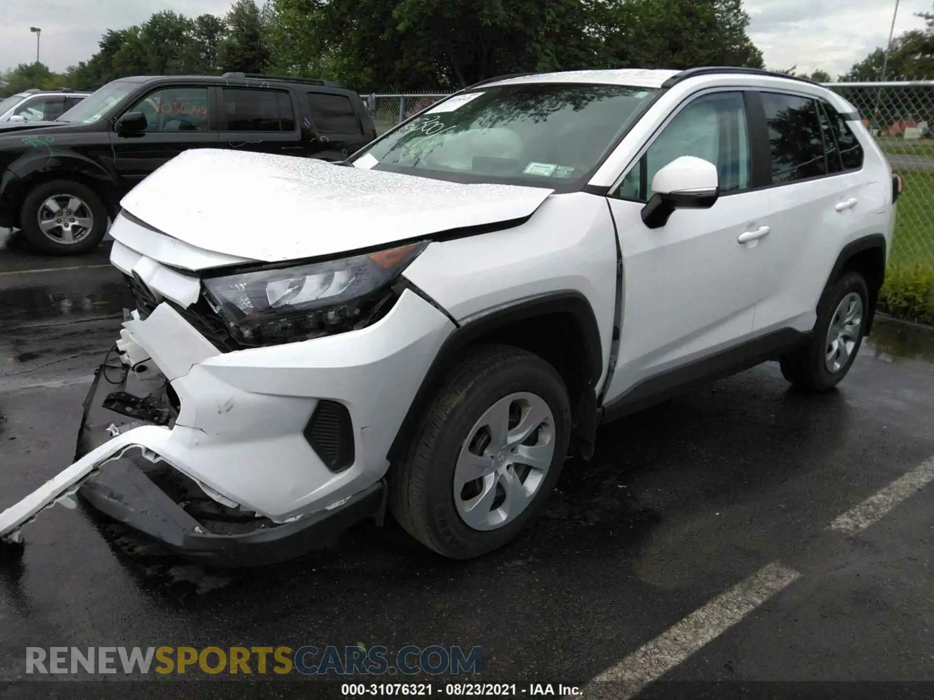 2 Photograph of a damaged car 2T3G1RFV2LW125312 TOYOTA RAV4 2020
