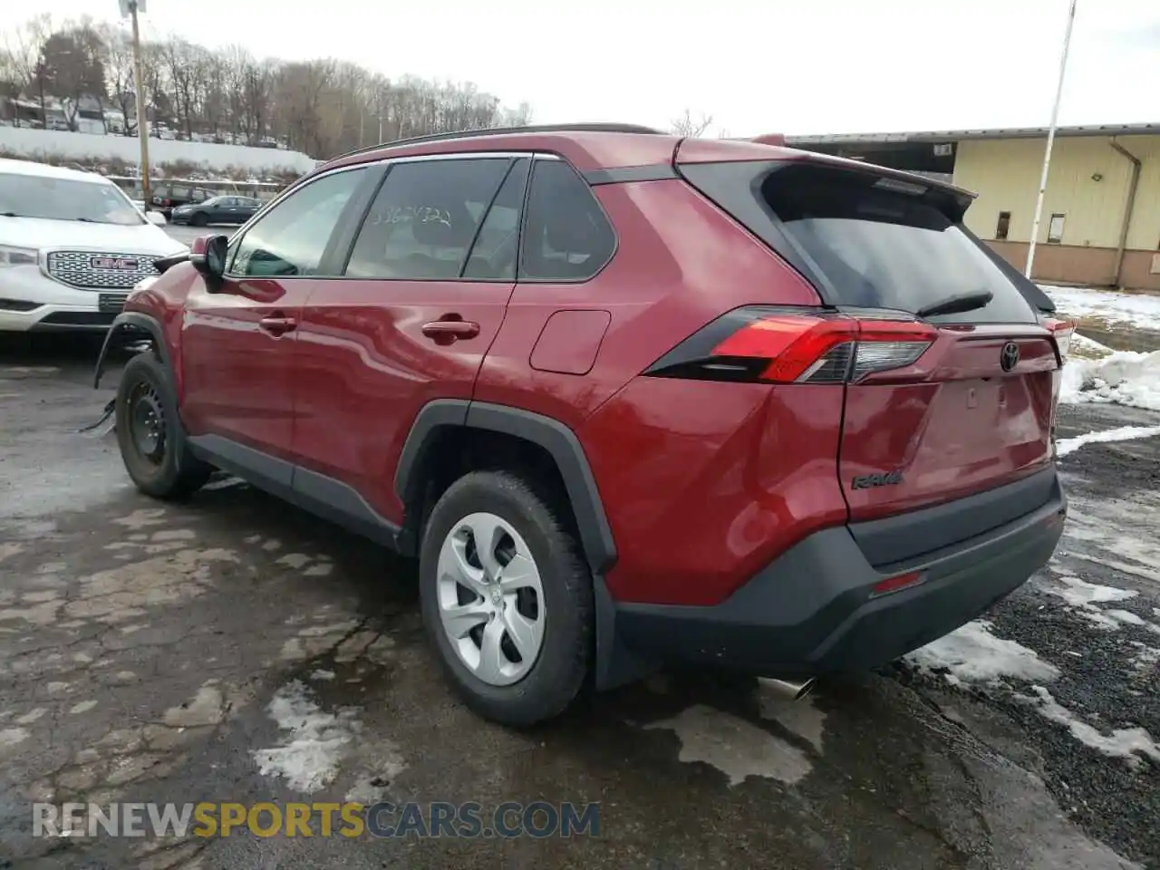 3 Photograph of a damaged car 2T3G1RFV2LW130171 TOYOTA RAV4 2020