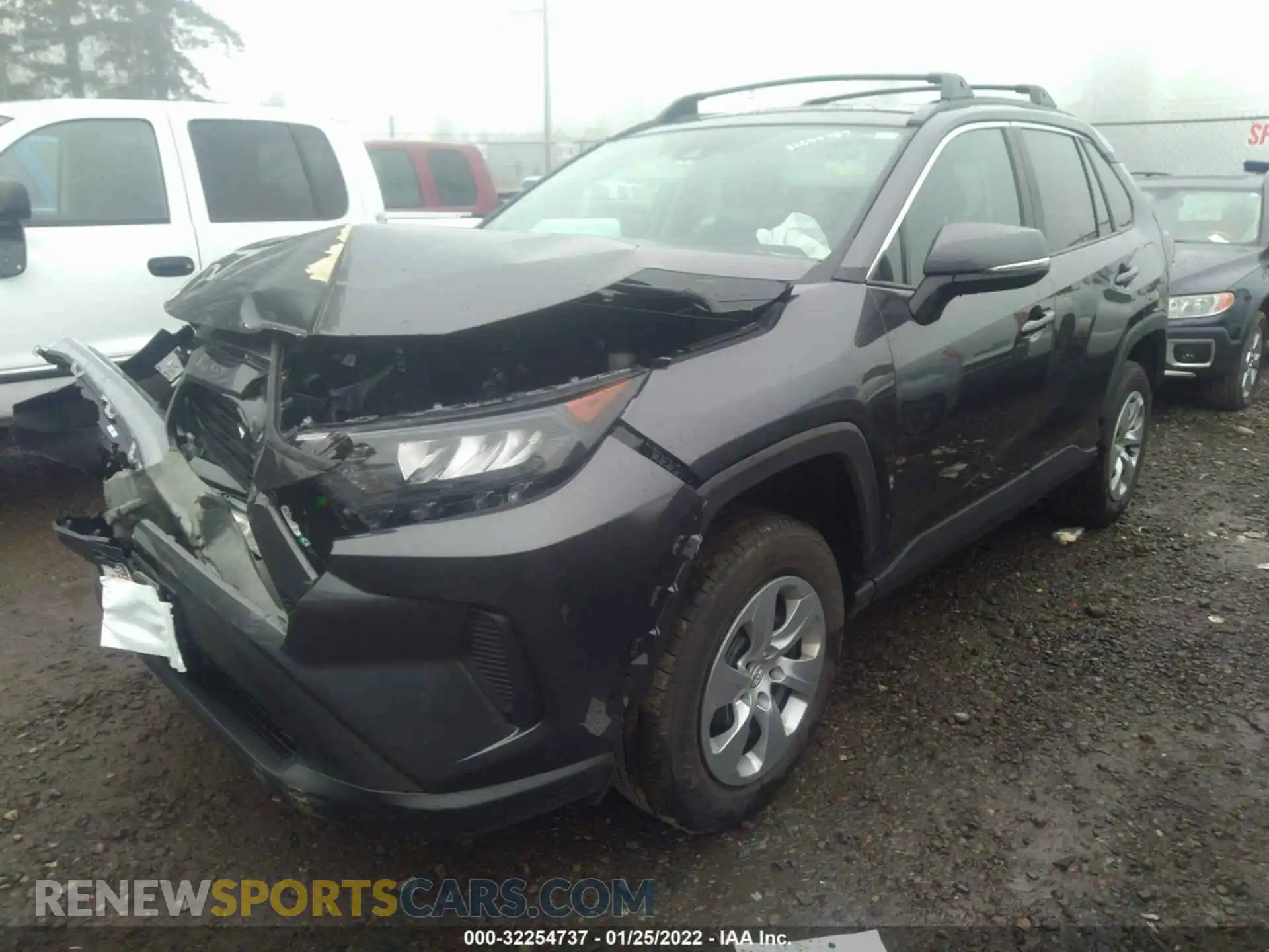 2 Photograph of a damaged car 2T3G1RFV4LC109923 TOYOTA RAV4 2020
