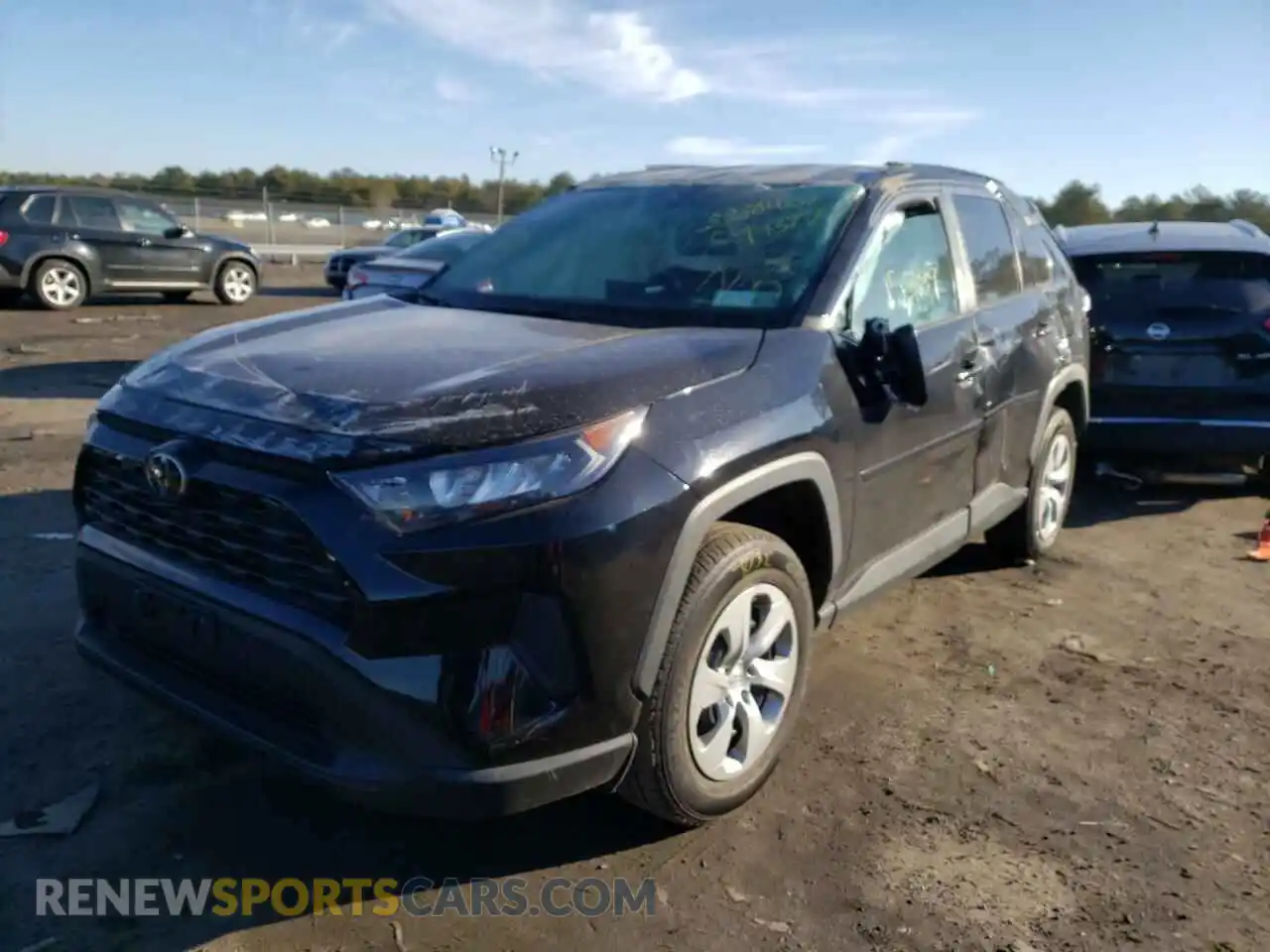 2 Фотография поврежденного автомобиля 2T3G1RFV5LW094377 TOYOTA RAV4 2020