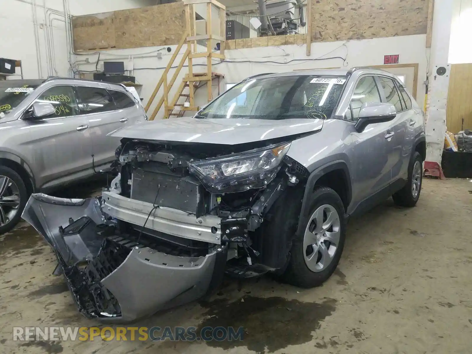 2 Photograph of a damaged car 2T3G1RFV6LC069778 TOYOTA RAV4 2020