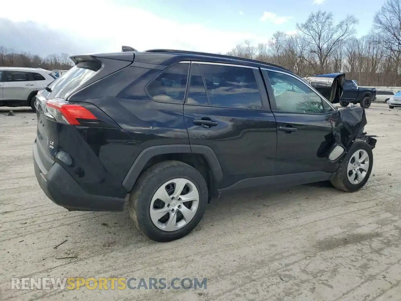 3 Photograph of a damaged car 2T3G1RFV6LC122222 TOYOTA RAV4 2020
