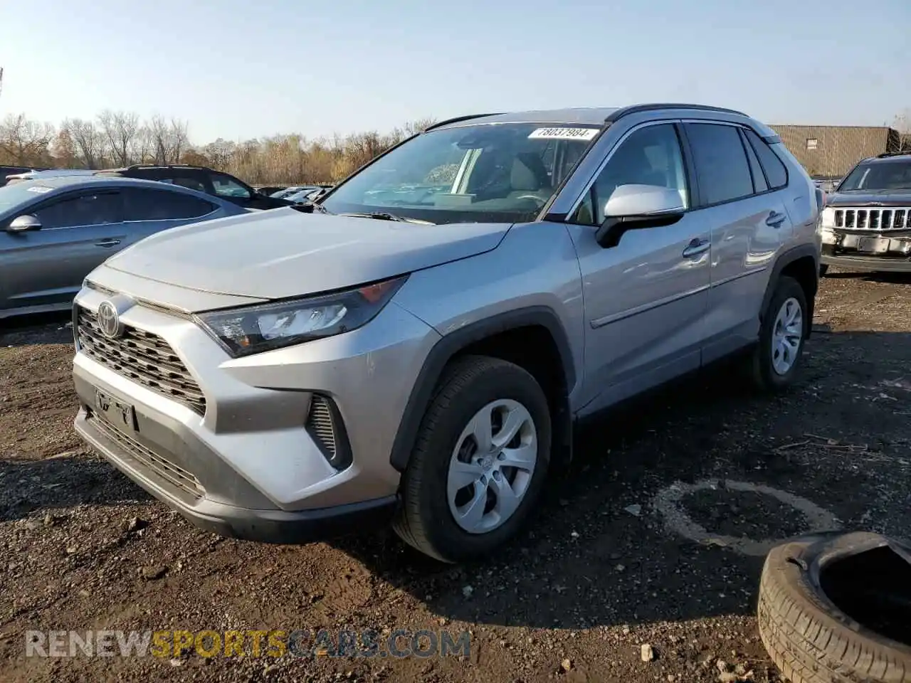 1 Photograph of a damaged car 2T3G1RFV7LW101488 TOYOTA RAV4 2020