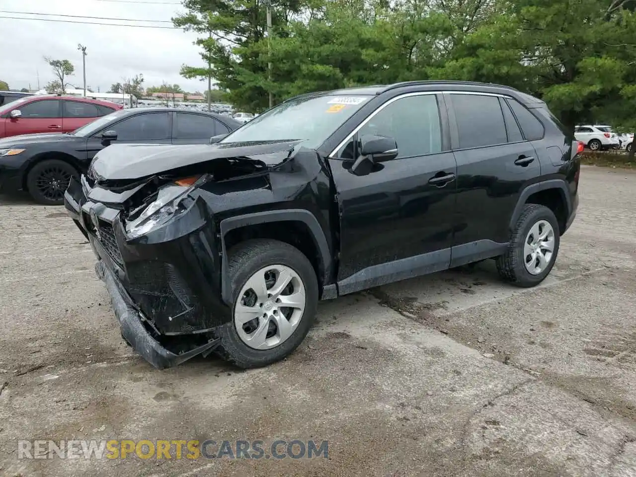 1 Photograph of a damaged car 2T3G1RFV8LW095829 TOYOTA RAV4 2020