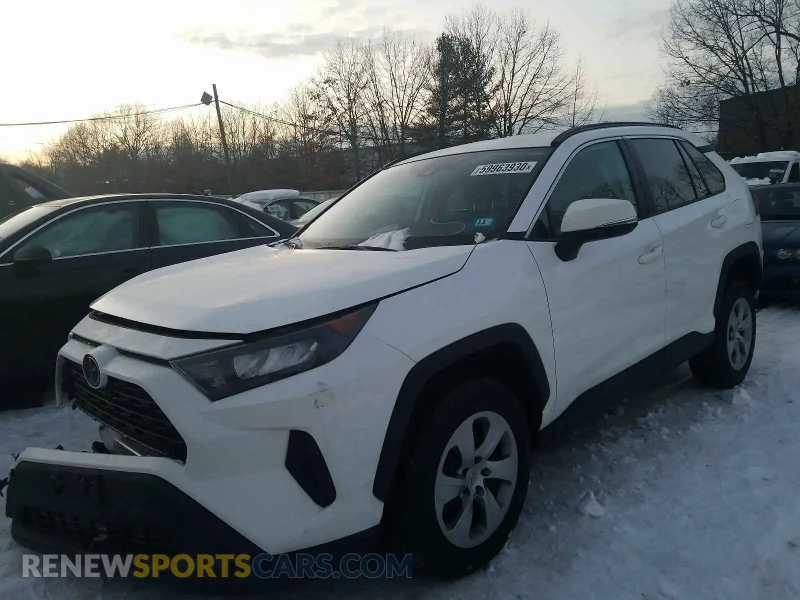 2 Photograph of a damaged car 2T3G1RFV8LW097032 TOYOTA RAV4 2020