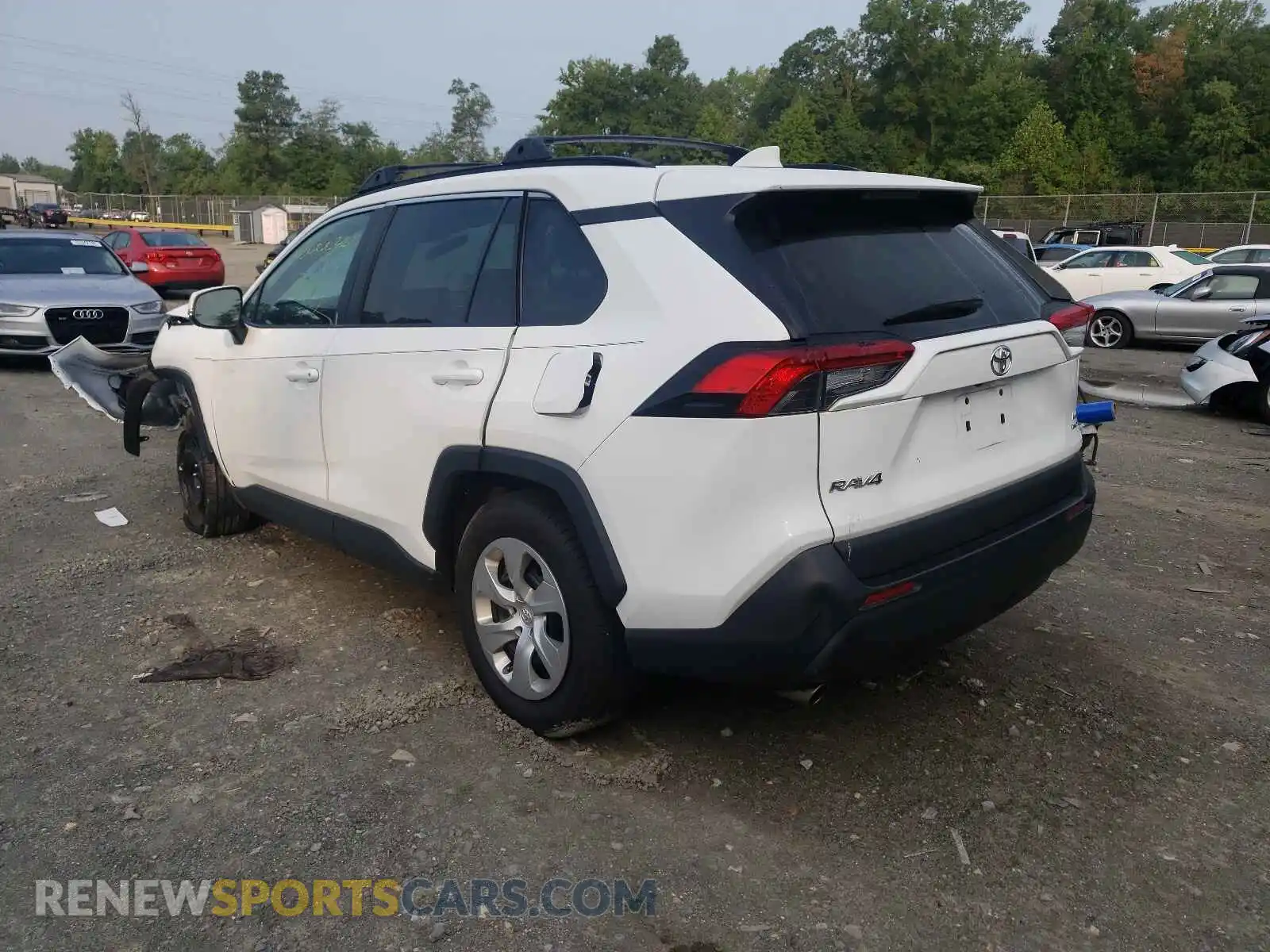 3 Photograph of a damaged car 2T3G1RFV9LC125471 TOYOTA RAV4 2020