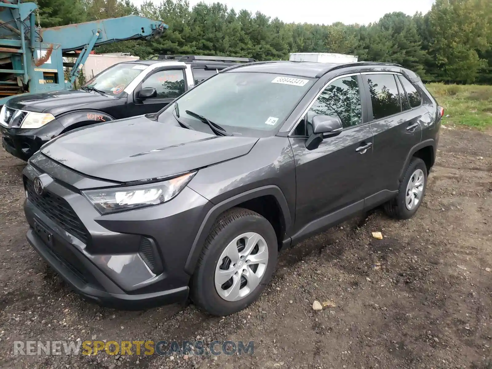 2 fotografías del automóvil dañado 2T3G1RFVXLW116809 TOYOTA RAV4 2020