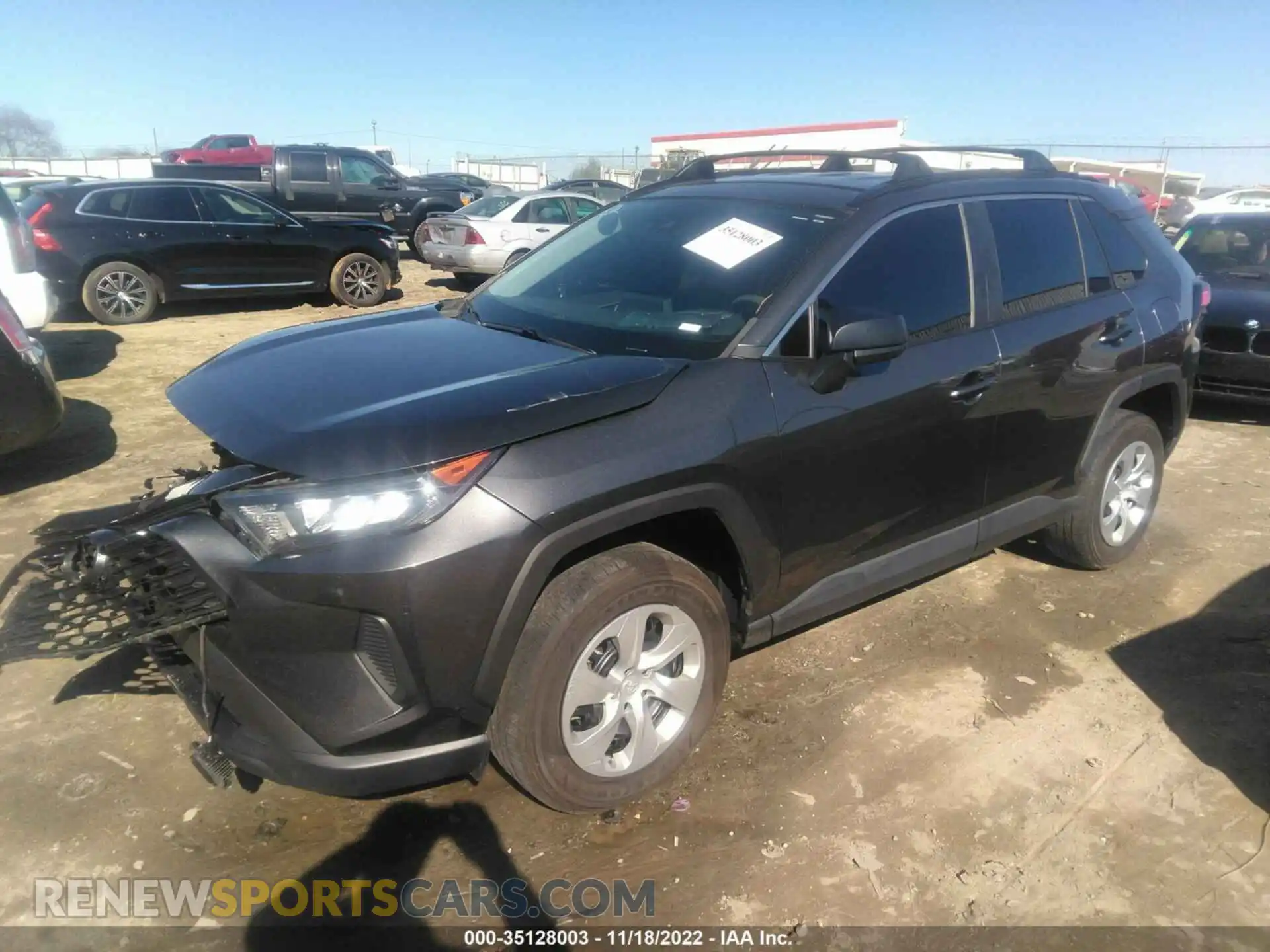2 Фотография поврежденного автомобиля 2T3H1RFV0LC042208 TOYOTA RAV4 2020
