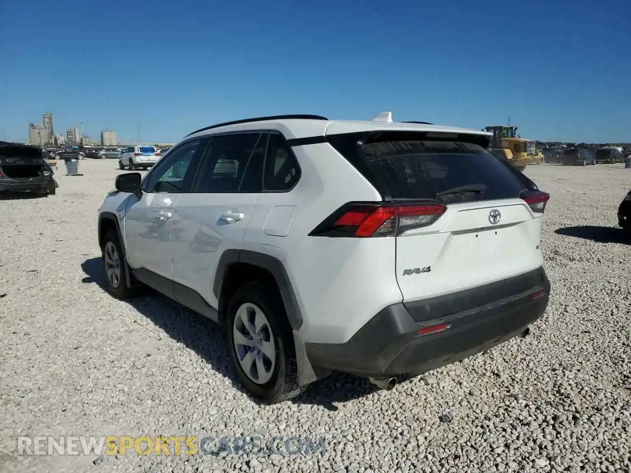 3 fotografías del automóvil dañado 2T3H1RFV0LC064175 TOYOTA RAV4 2020