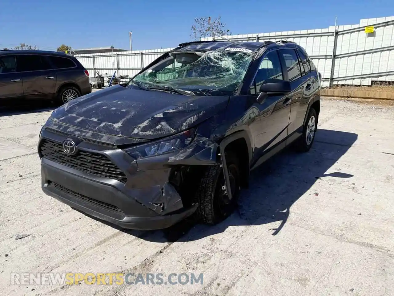 2 Photograph of a damaged car 2T3H1RFV0LC064659 TOYOTA RAV4 2020