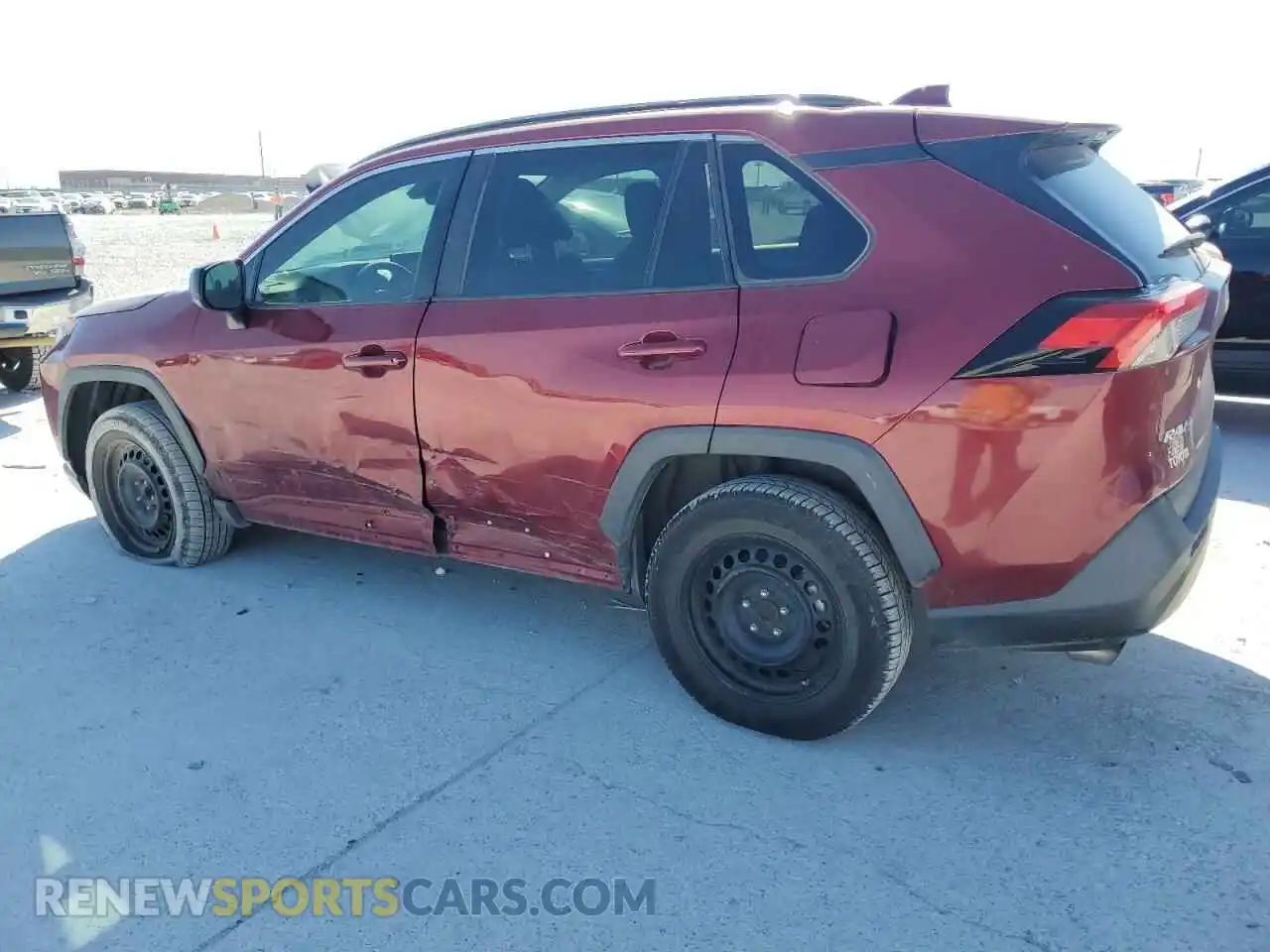 2 Photograph of a damaged car 2T3H1RFV0LC065889 TOYOTA RAV4 2020