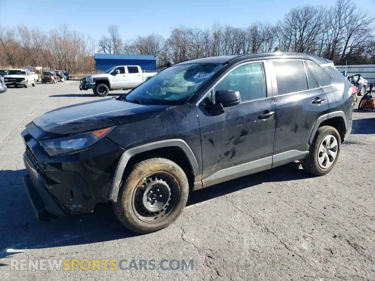 1 Photograph of a damaged car 2T3H1RFV1LC035798 TOYOTA RAV4 2020