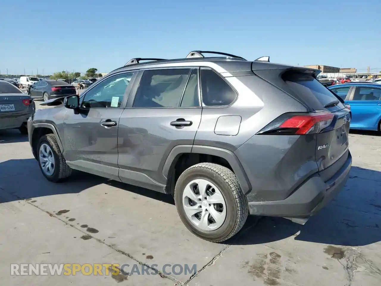 2 Photograph of a damaged car 2T3H1RFV1LC037535 TOYOTA RAV4 2020