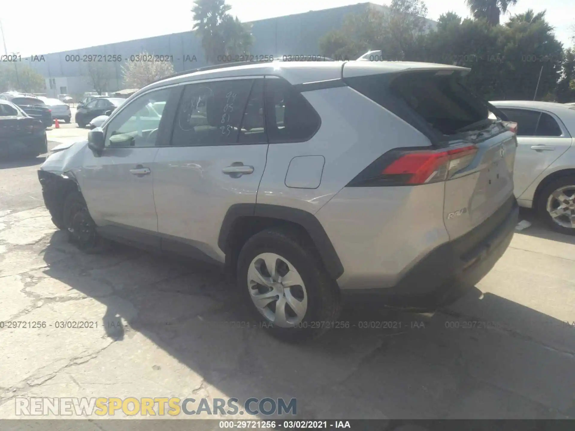 3 Photograph of a damaged car 2T3H1RFV1LC052746 TOYOTA RAV4 2020