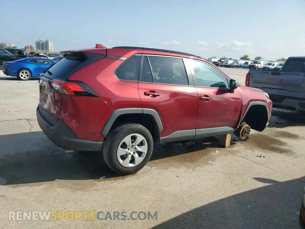 3 Photograph of a damaged car 2T3H1RFV1LC065660 TOYOTA RAV4 2020