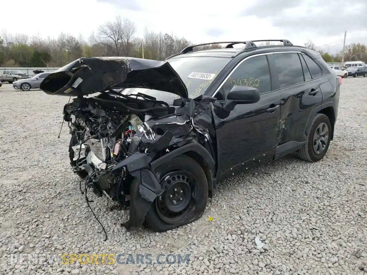 2 Photograph of a damaged car 2T3H1RFV1LC085214 TOYOTA RAV4 2020