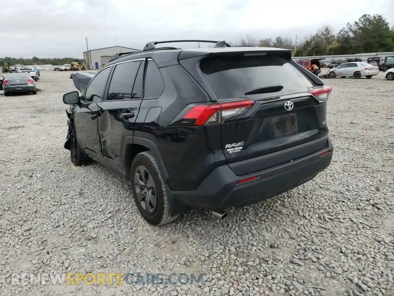 3 Photograph of a damaged car 2T3H1RFV1LC085214 TOYOTA RAV4 2020