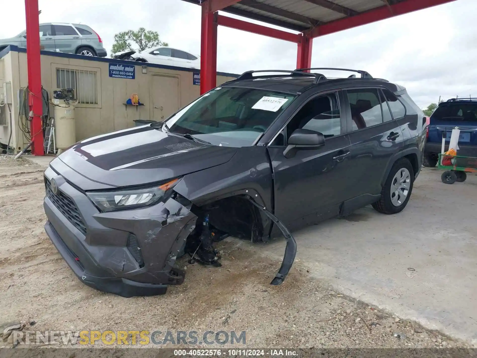 2 Photograph of a damaged car 2T3H1RFV1LW090928 TOYOTA RAV4 2020
