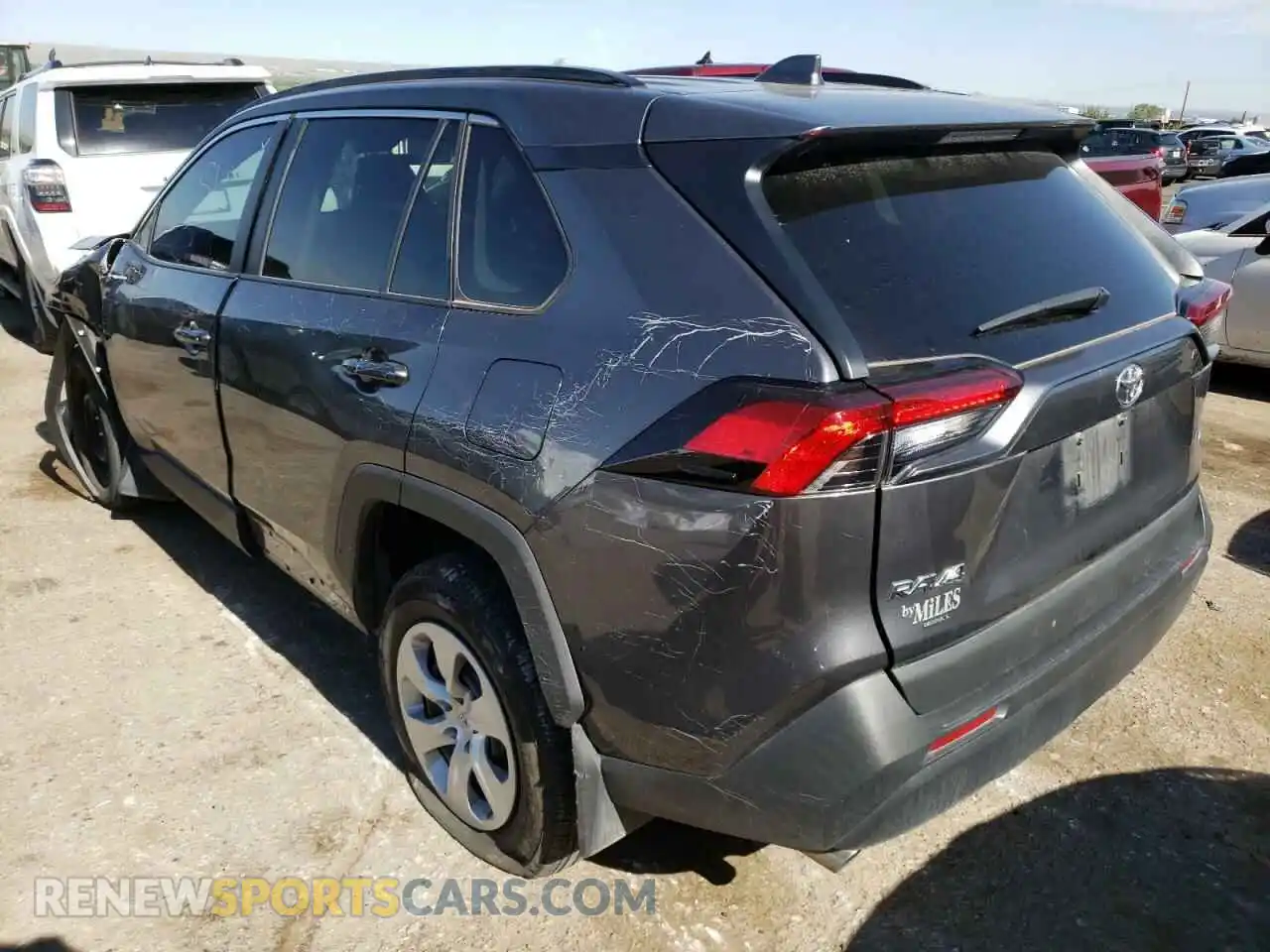 3 Photograph of a damaged car 2T3H1RFV2LW081316 TOYOTA RAV4 2020