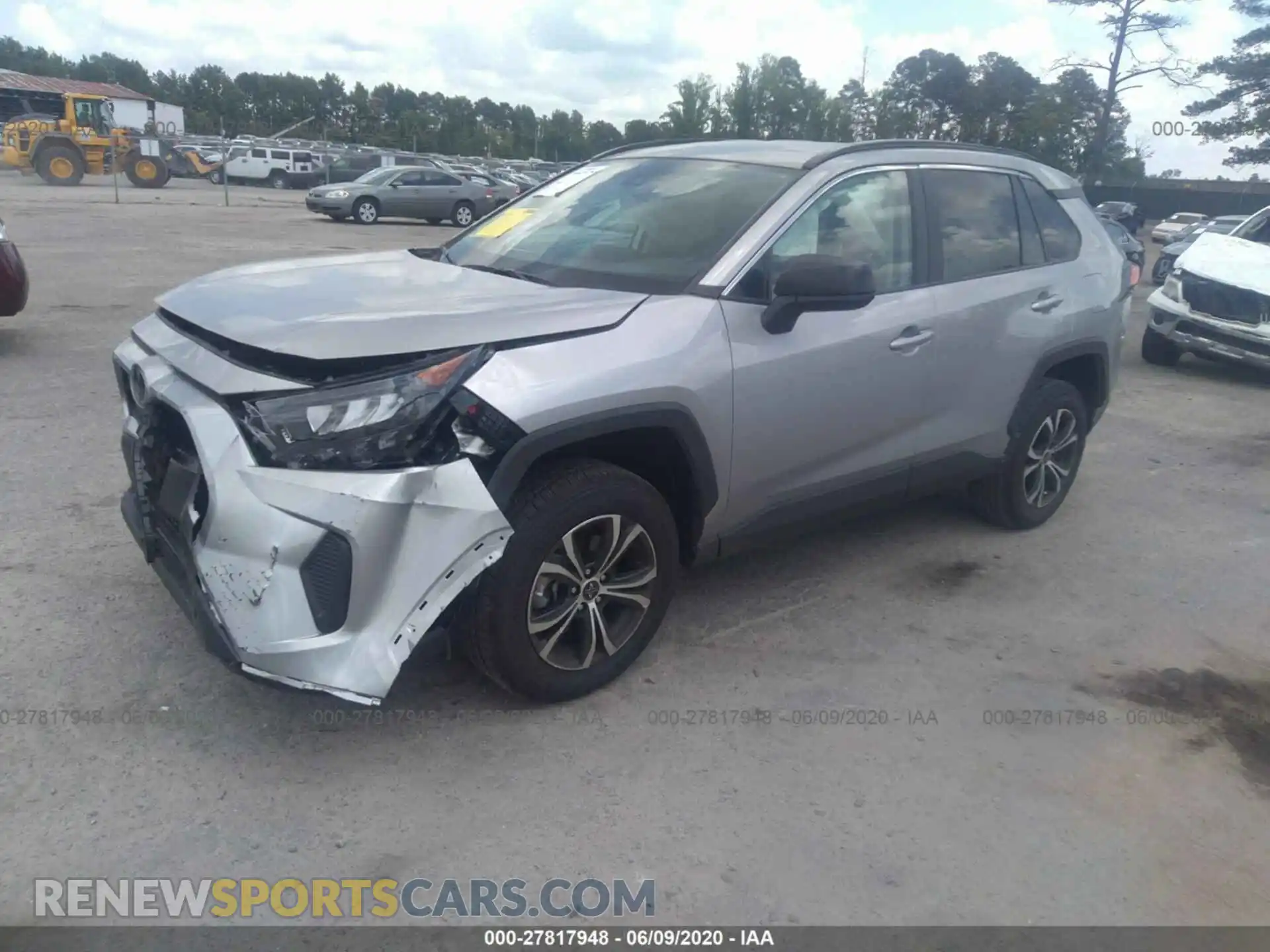2 Photograph of a damaged car 2T3H1RFV3LC043109 TOYOTA RAV4 2020