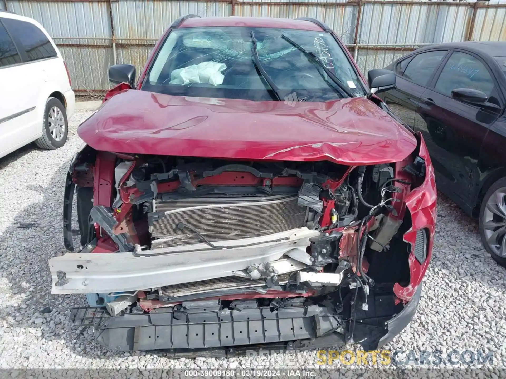 12 Photograph of a damaged car 2T3H1RFV3LC045670 TOYOTA RAV4 2020