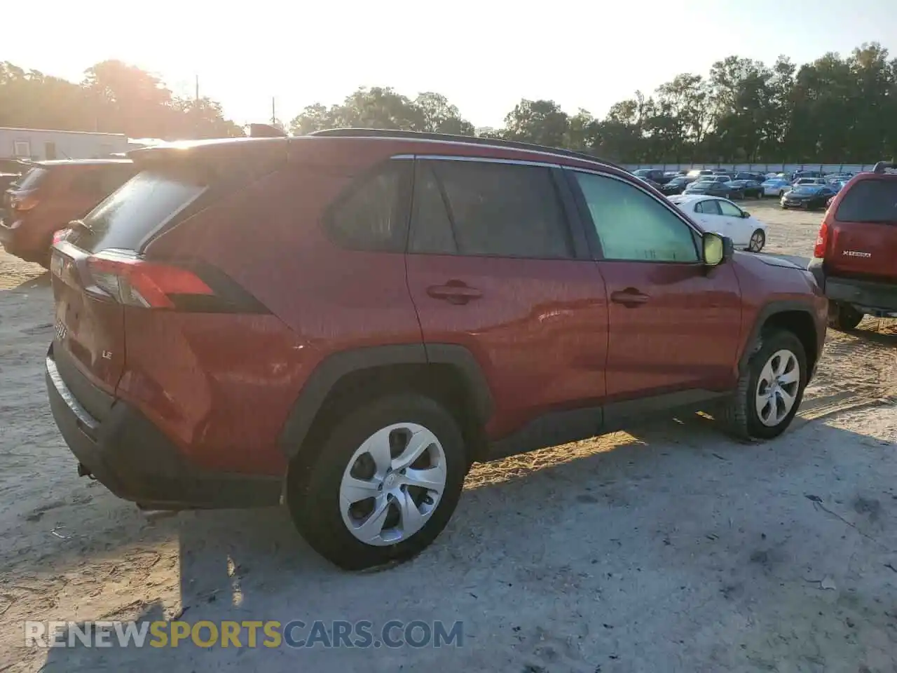 3 Photograph of a damaged car 2T3H1RFV3LW059602 TOYOTA RAV4 2020