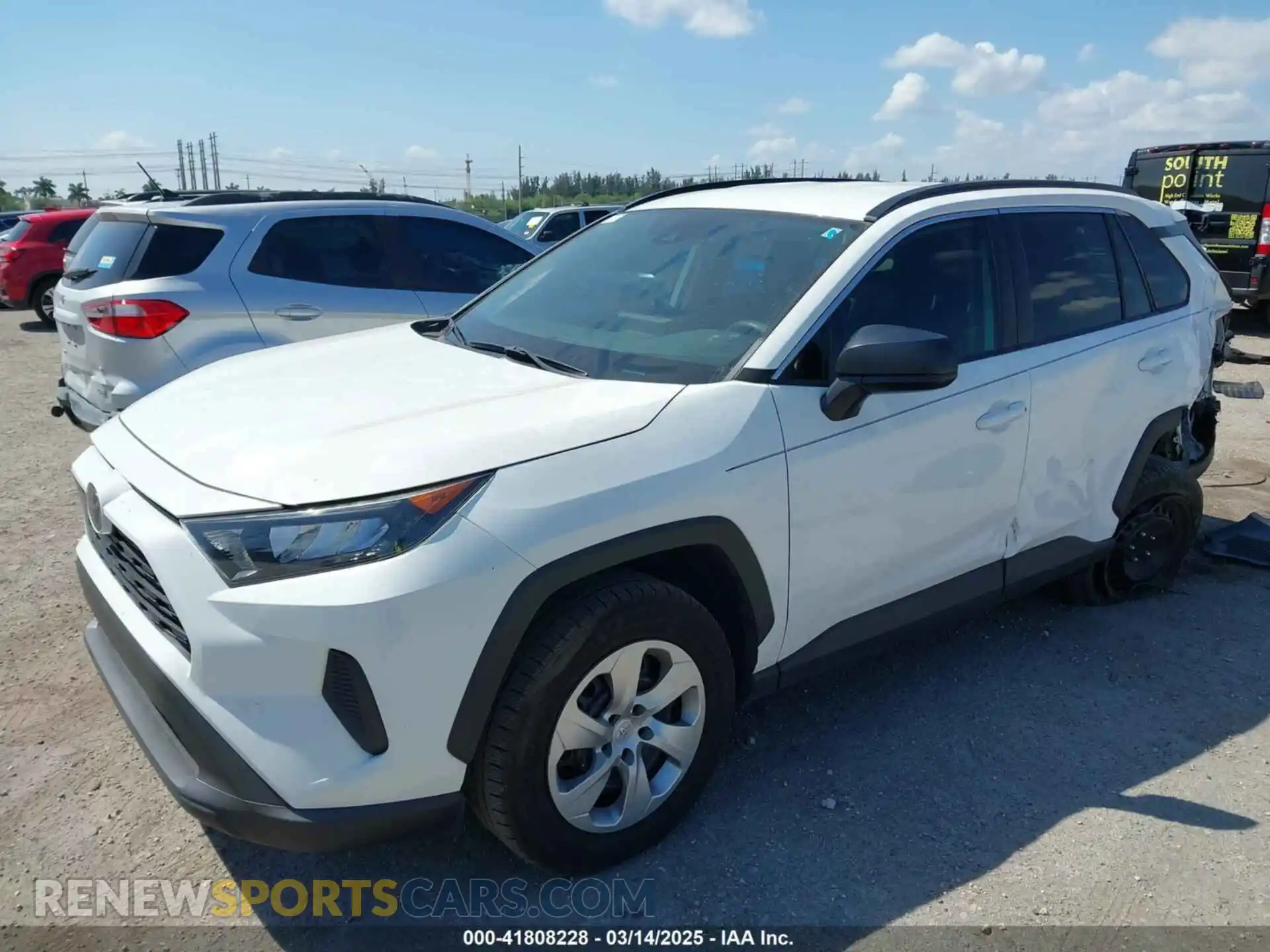 2 Фотография поврежденного автомобиля 2T3H1RFV4LC068116 TOYOTA RAV4 2020