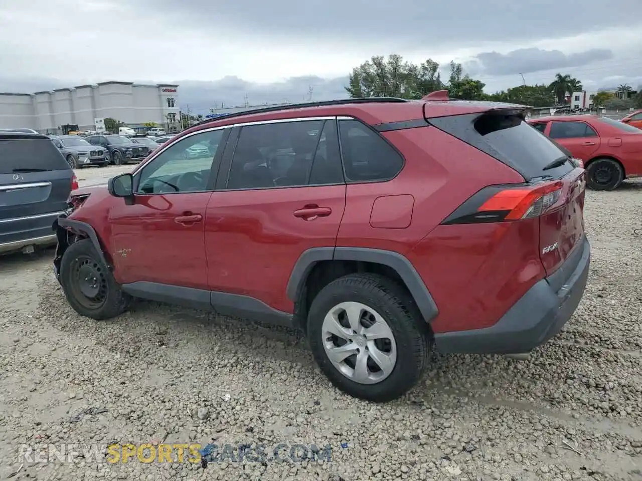 2 Photograph of a damaged car 2T3H1RFV4LC069430 TOYOTA RAV4 2020