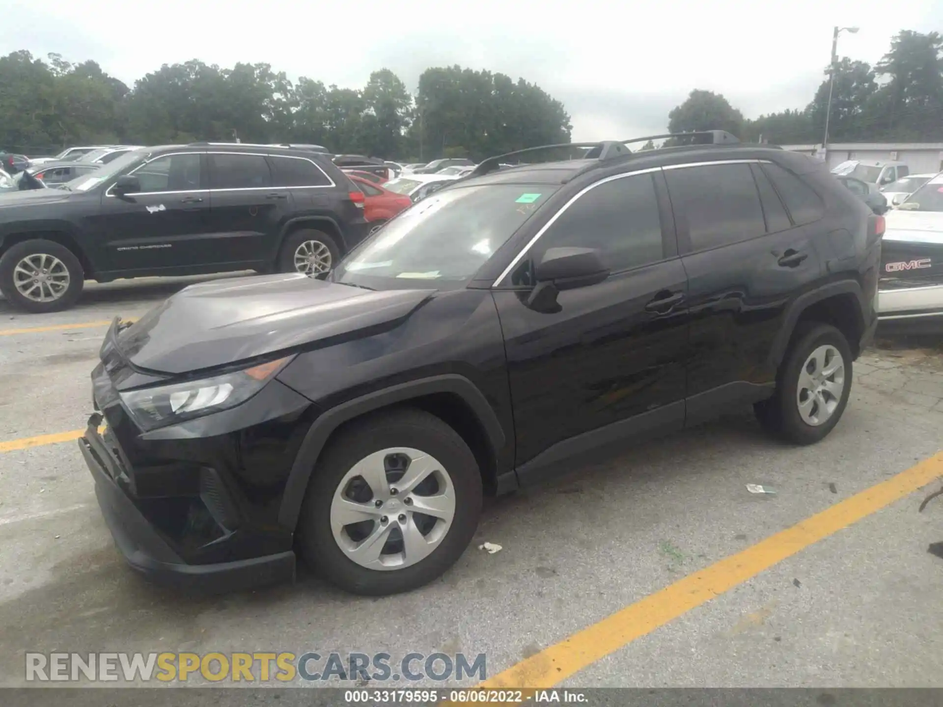 2 Photograph of a damaged car 2T3H1RFV4LC074997 TOYOTA RAV4 2020