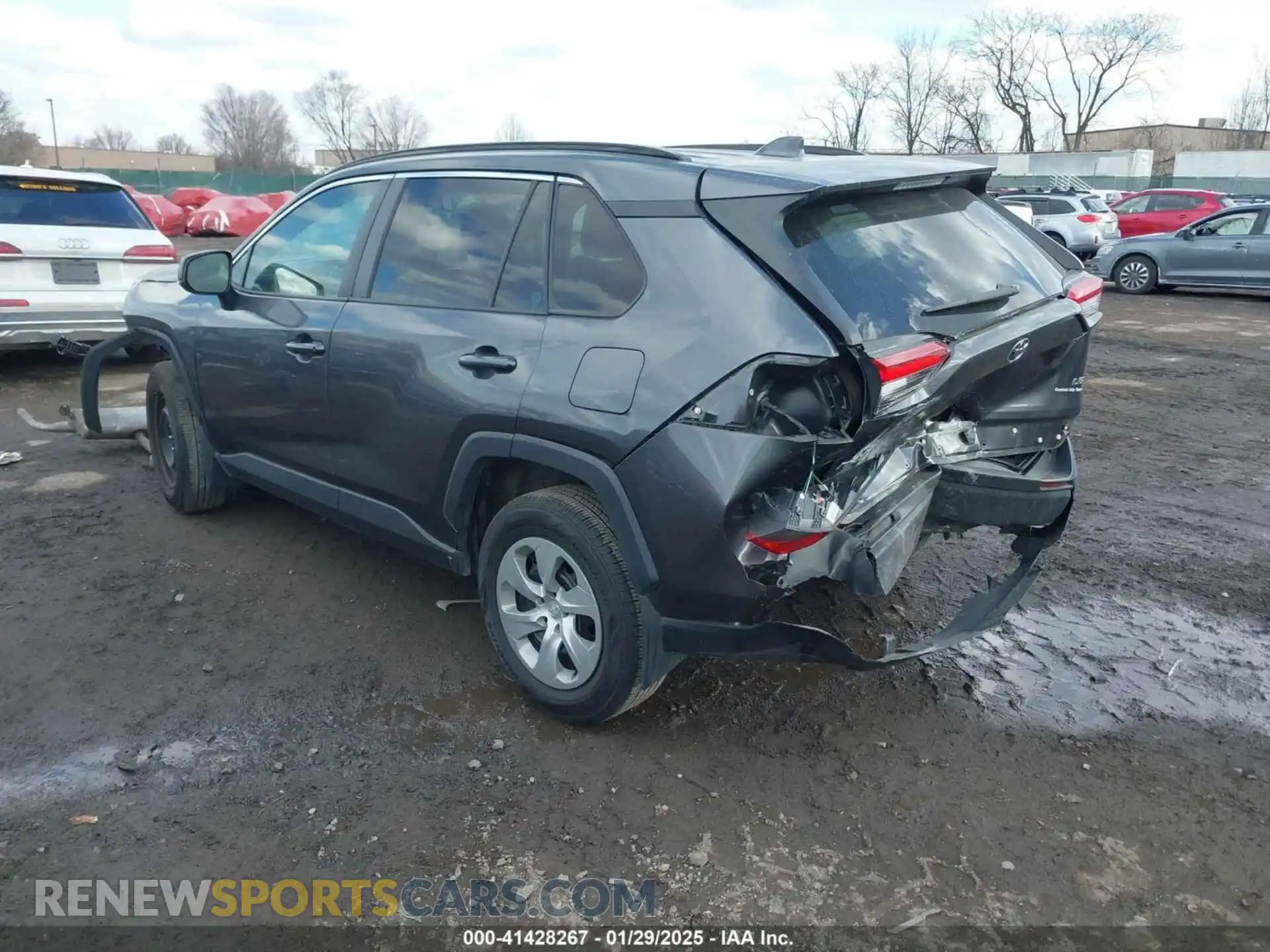 3 Photograph of a damaged car 2T3H1RFV5LC047341 TOYOTA RAV4 2020