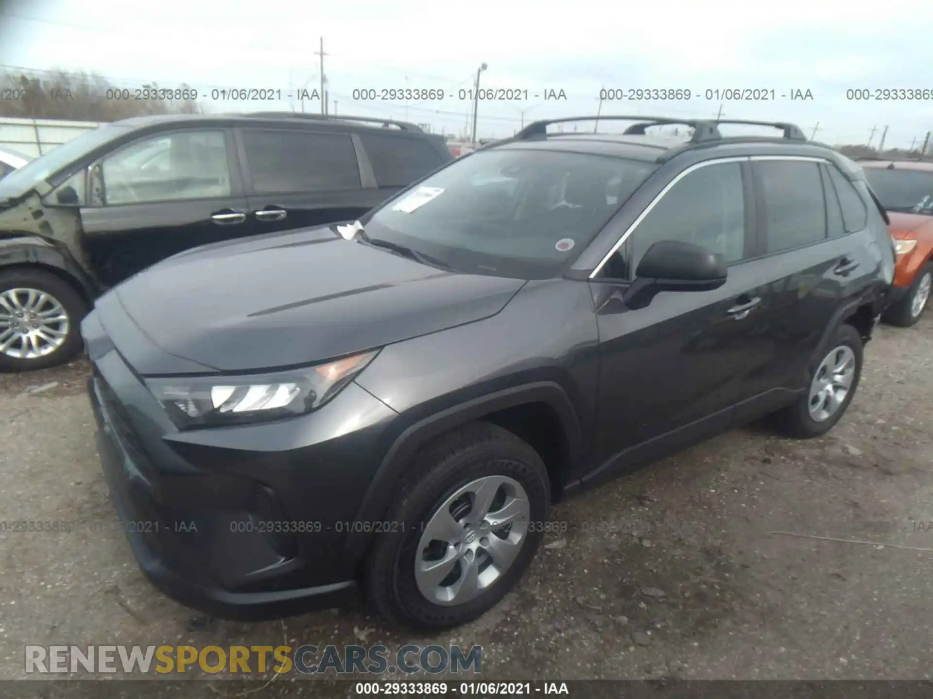 2 Photograph of a damaged car 2T3H1RFV5LC063555 TOYOTA RAV4 2020