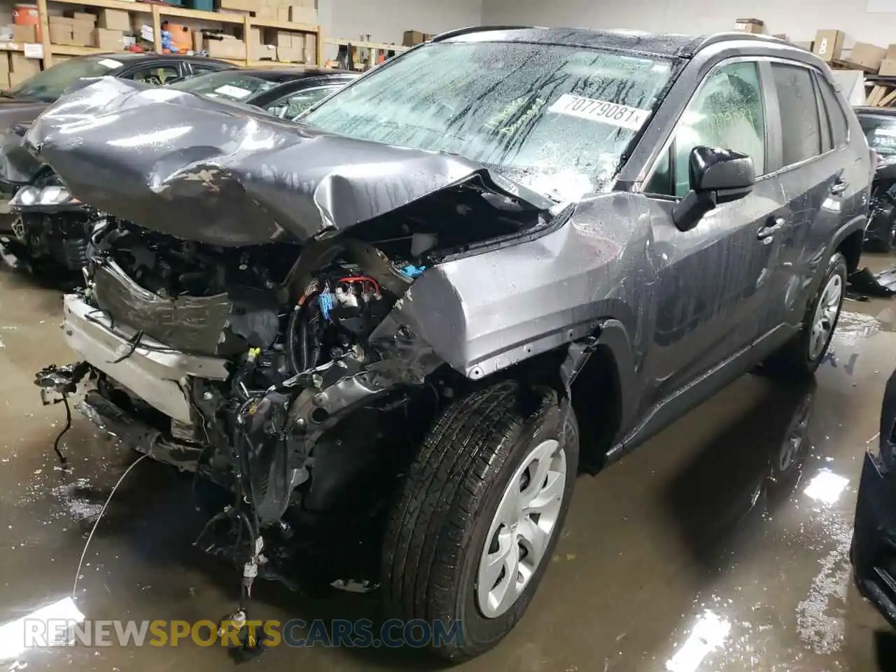 2 Photograph of a damaged car 2T3H1RFV5LC068609 TOYOTA RAV4 2020