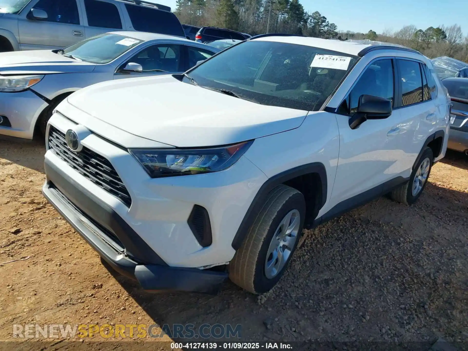 2 Photograph of a damaged car 2T3H1RFV6LC069039 TOYOTA RAV4 2020