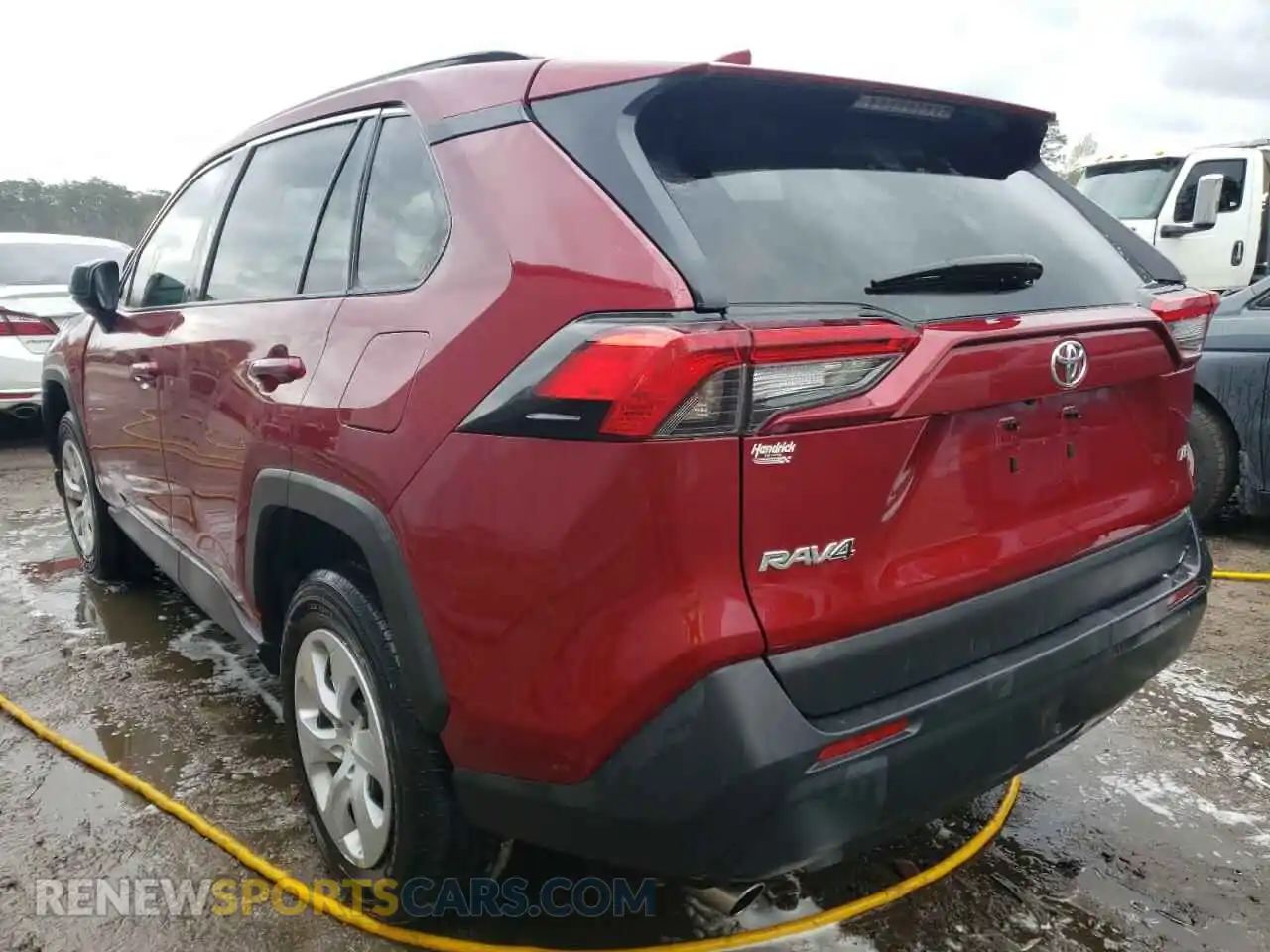 3 fotografías del automóvil dañado 2T3H1RFV6LC072698 TOYOTA RAV4 2020