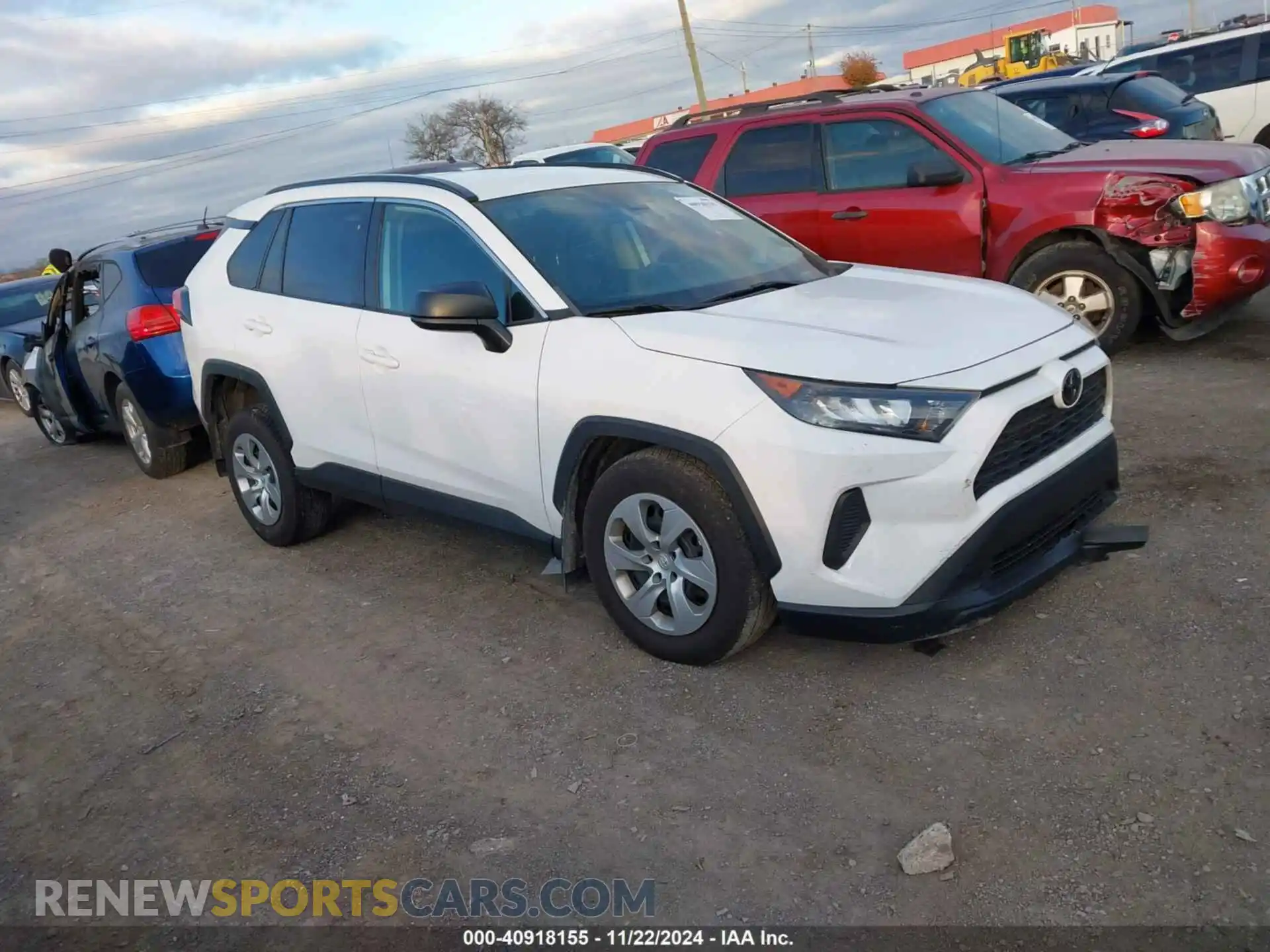 1 Фотография поврежденного автомобиля 2T3H1RFV6LC083460 TOYOTA RAV4 2020