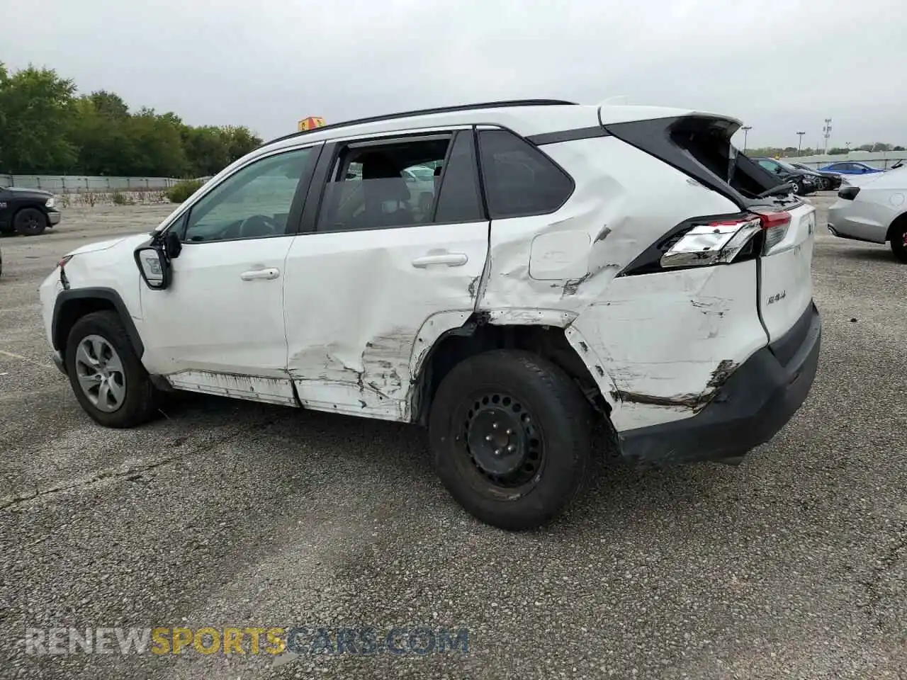 2 Фотография поврежденного автомобиля 2T3H1RFV6LW077110 TOYOTA RAV4 2020