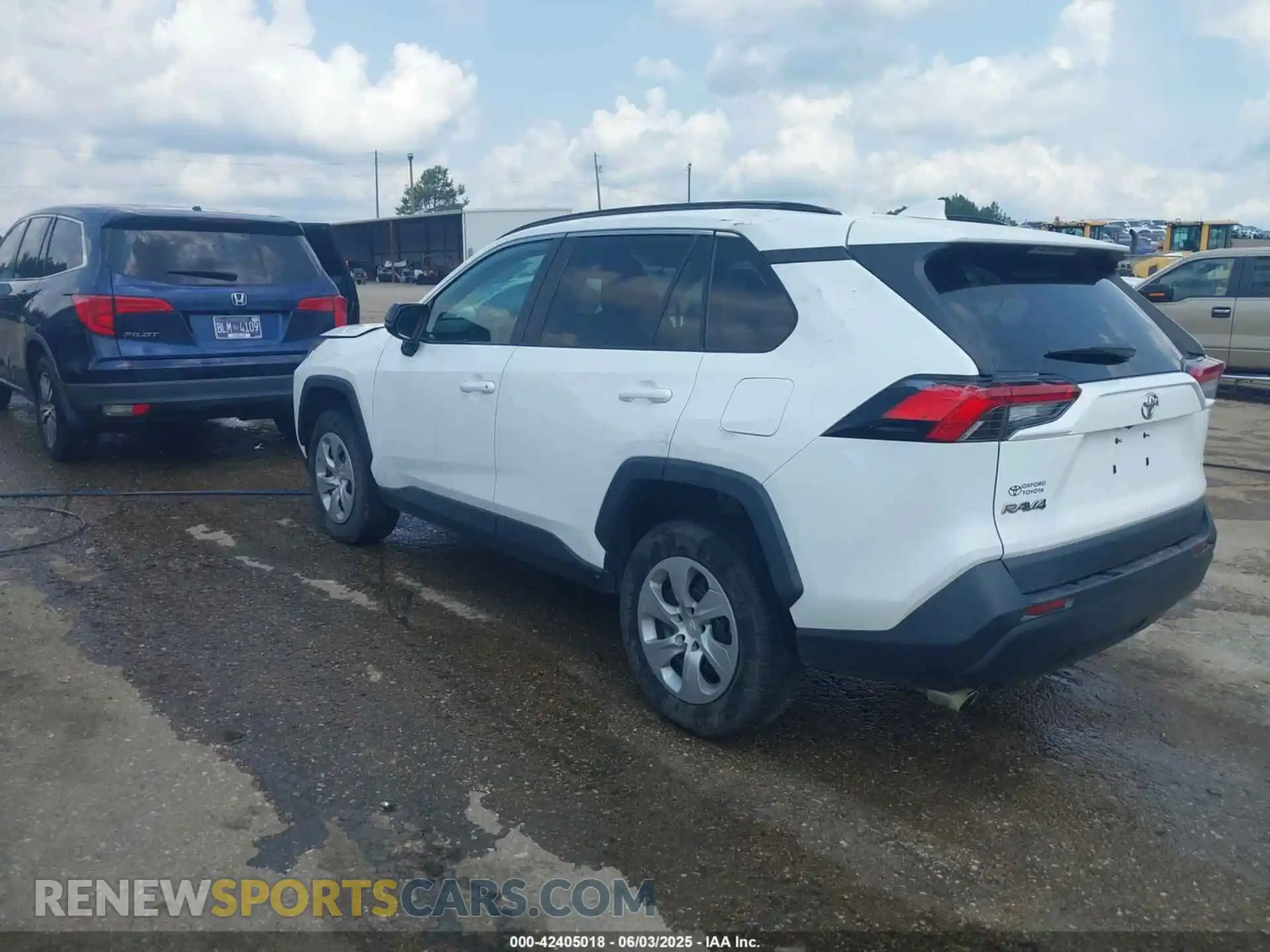 3 fotografías del automóvil dañado 2T3H1RFV6LW078726 TOYOTA RAV4 2020