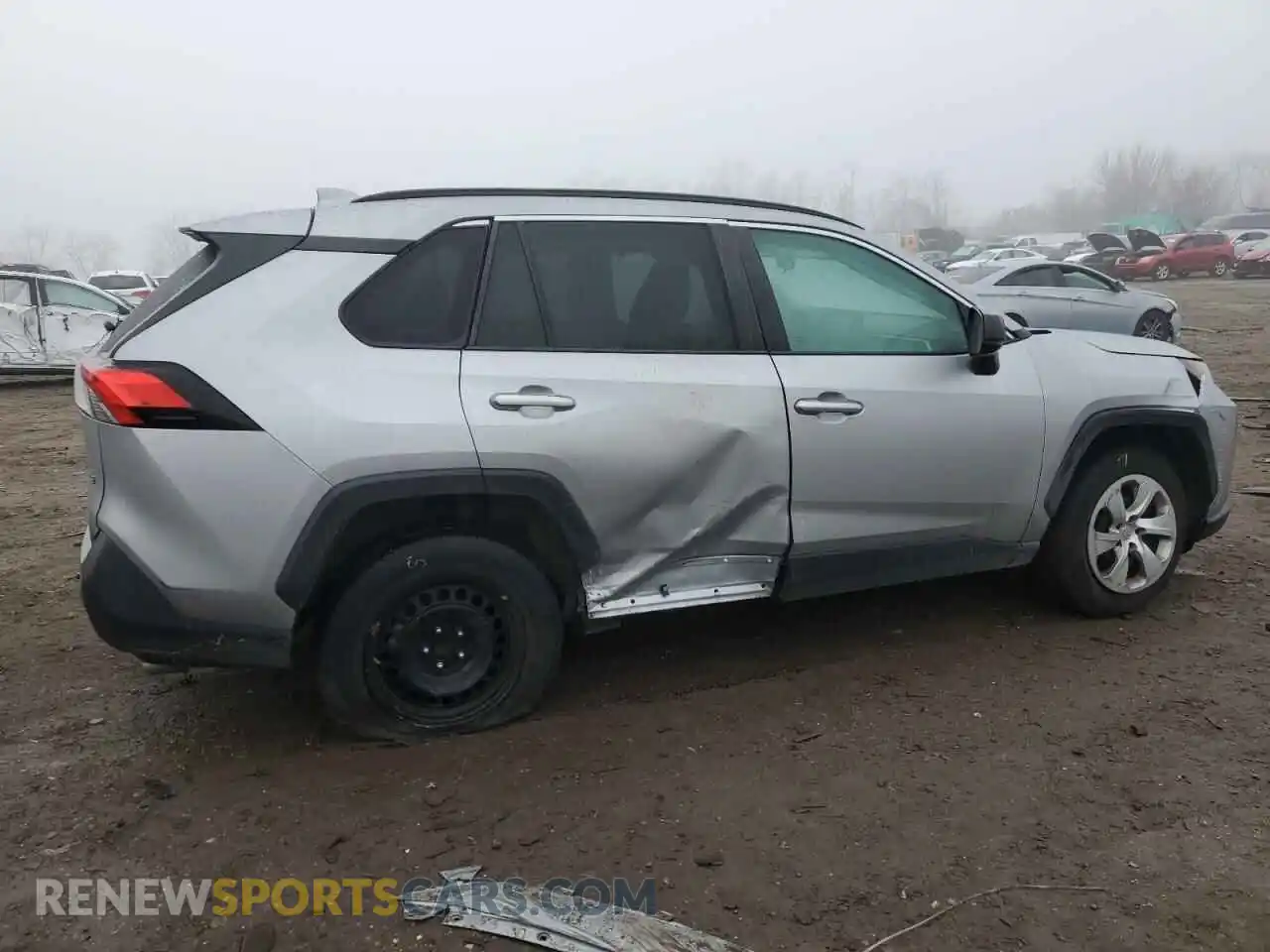 3 Photograph of a damaged car 2T3H1RFV6LW080248 TOYOTA RAV4 2020