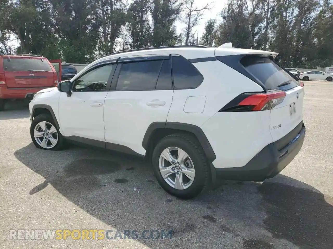 2 Photograph of a damaged car 2T3H1RFV6LW086311 TOYOTA RAV4 2020