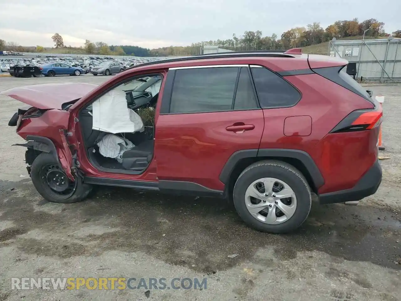 2 Photograph of a damaged car 2T3H1RFV6LW088768 TOYOTA RAV4 2020