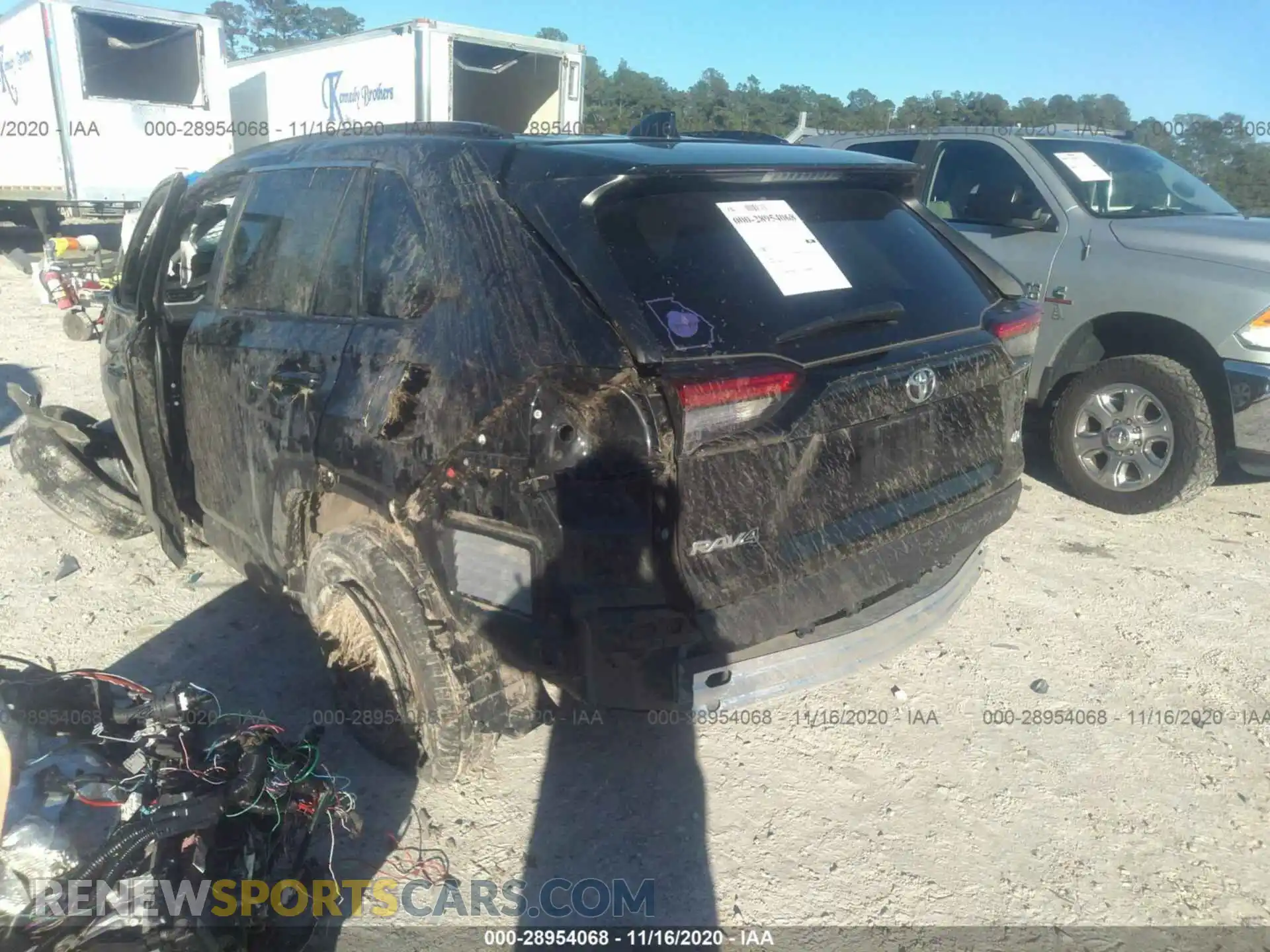 3 Photograph of a damaged car 2T3H1RFV7LC070460 TOYOTA RAV4 2020
