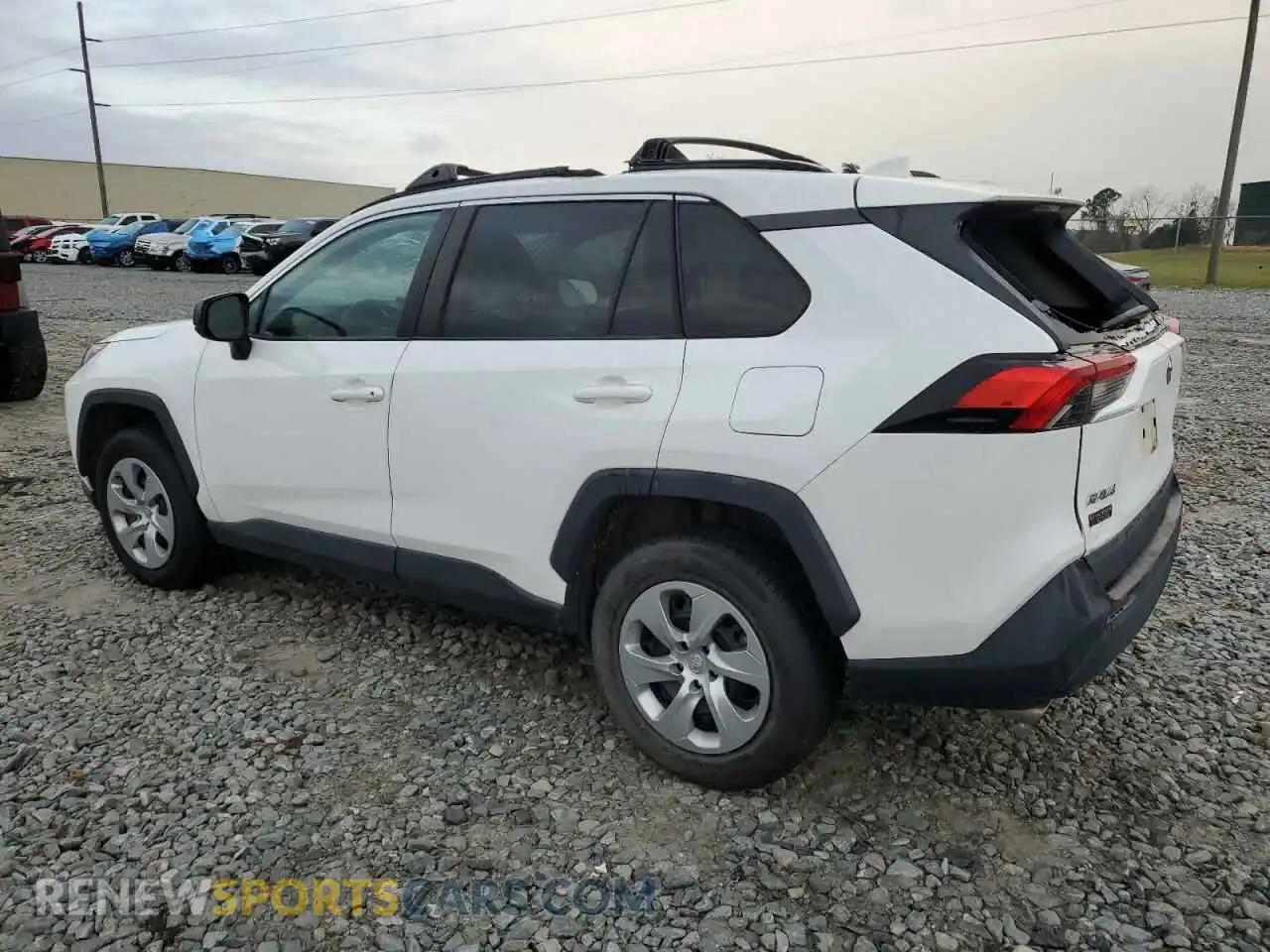 2 Photograph of a damaged car 2T3H1RFV7LC077957 TOYOTA RAV4 2020