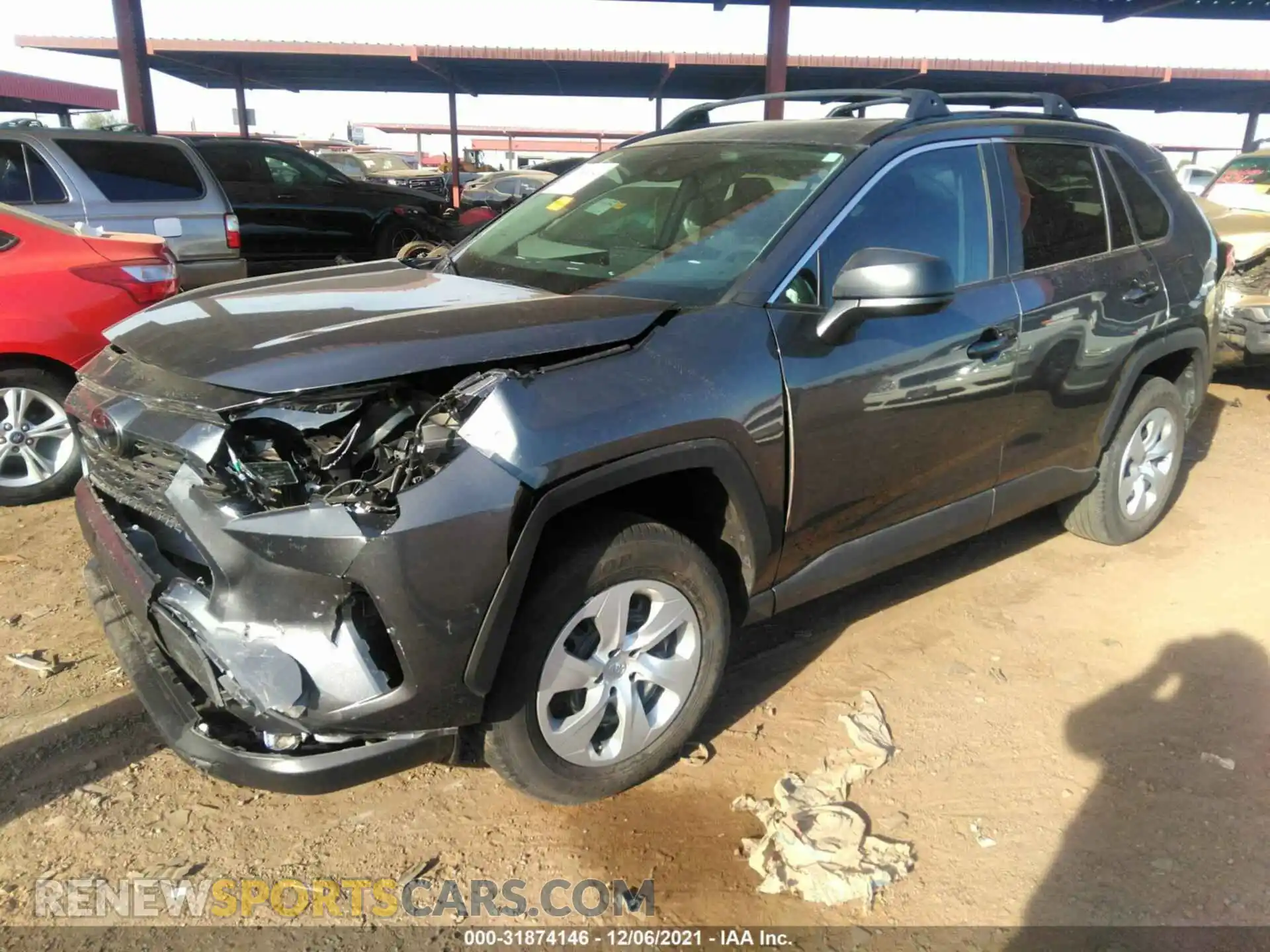 2 Photograph of a damaged car 2T3H1RFV7LW089573 TOYOTA RAV4 2020