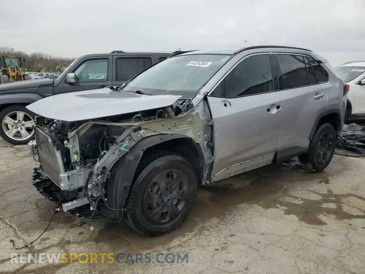1 Photograph of a damaged car 2T3H1RFV8LC036799 TOYOTA RAV4 2020