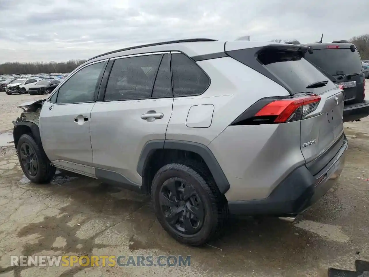 2 Photograph of a damaged car 2T3H1RFV8LC036799 TOYOTA RAV4 2020