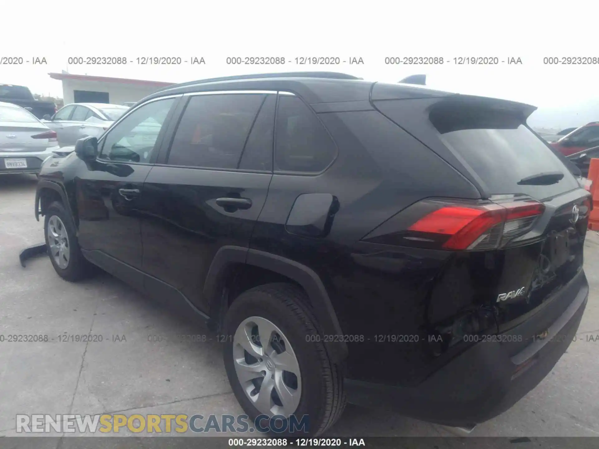 3 Photograph of a damaged car 2T3H1RFV8LC037516 TOYOTA RAV4 2020