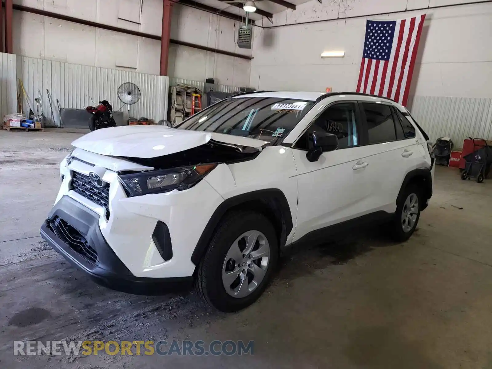 2 Photograph of a damaged car 2T3H1RFV8LC047009 TOYOTA RAV4 2020