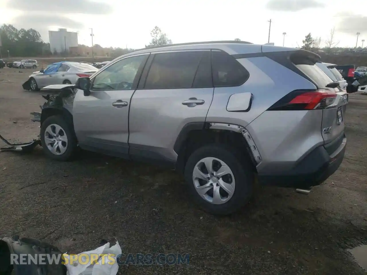 2 Photograph of a damaged car 2T3H1RFV8LC063176 TOYOTA RAV4 2020