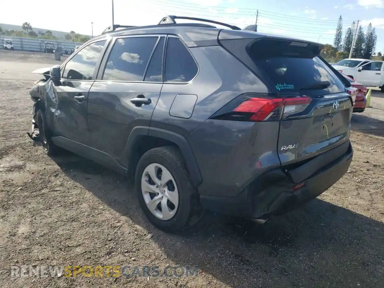 3 Photograph of a damaged car 2T3H1RFV8LC072413 TOYOTA RAV4 2020